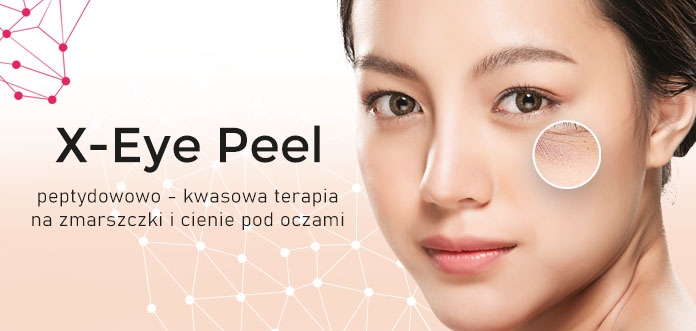 X - Eye Peel - Peptydowo - kwasowa terapia na okolicę oczu. Zmarszczki, cienie i obrzęki staną się przeszłością!