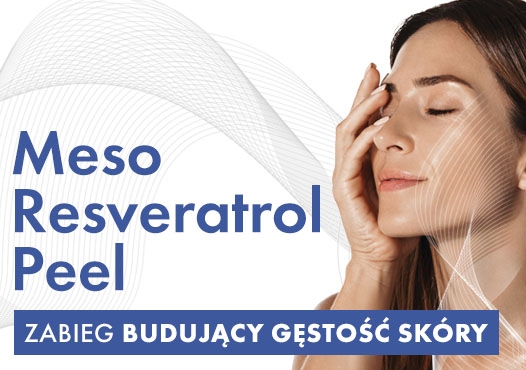 NOWOŚĆ Meso Resveratrol Peel - zabieg budujący gęstość skóry